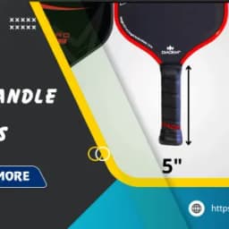 #7 Best Long Handle Pickleball Paddles - Improve Power & Reach