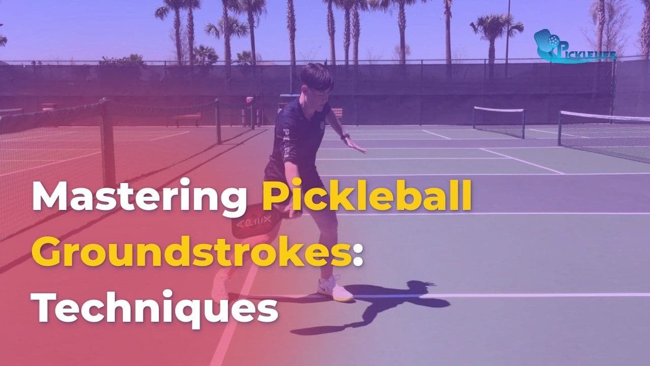 Mastering Pickleball Groundstrokes: Techniques & Strategies