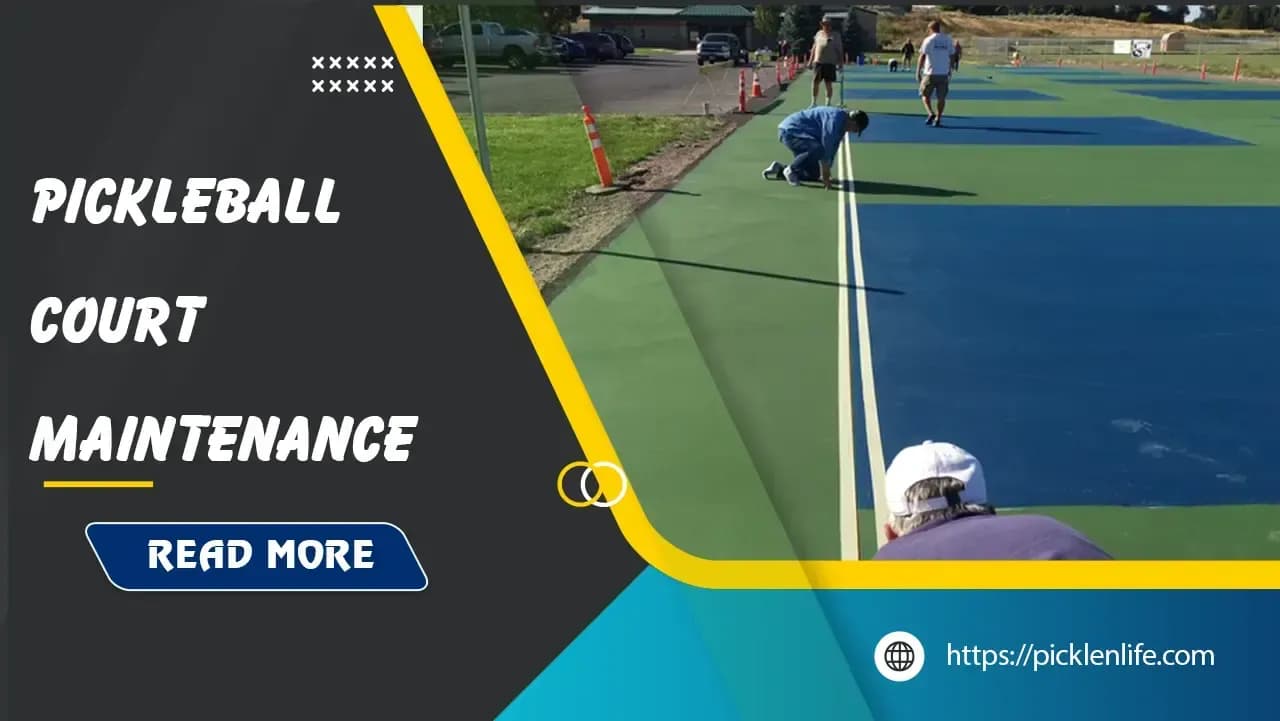 Pickleball Court Maintenance: A Comprehensive Guide