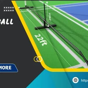 Pickleball net height and Why it lower than a tennis net