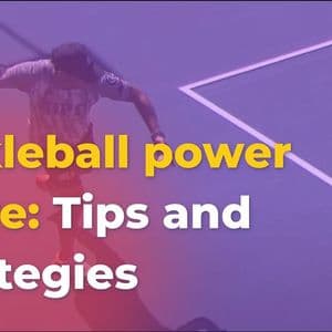 Pickleball power serve: Tips & Strategies for Effective Power Serving