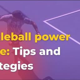 Pickleball power serve: Tips & Strategies for Effective Power Serving