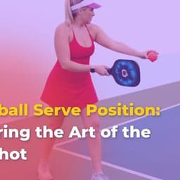 Pickleball Serve Position: Mastering the Art of the First Shot