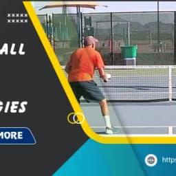 Dominate the court: Advanced pickleball singles strategies