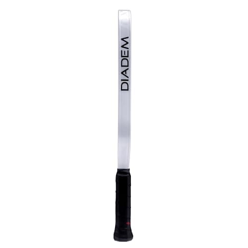 Diadem Warrior Pickleball Paddle | Carbon Fiber Face, 3X L-Core Hybrid Nomex Polymer Honeycomb Core, Grit Paint Surface for Spin, Control and Power | Indoor/Outdoor | USAPA Approved
