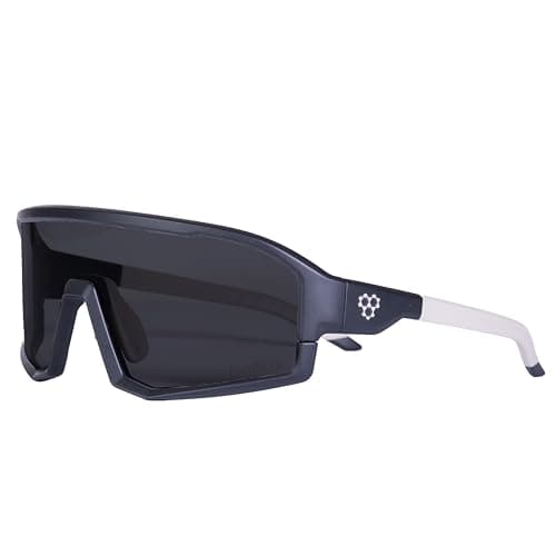 CRBN Pivot Pickleball Glasses for Men & Women - Pickleball Eye Protection - Photochromic Lens Provides Sun & Impact Protection in All Conditions
