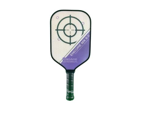 Engage Pickleball Encore MX 6.0 Pickleball Paddle - Pickleball Paddles with Thick Polymer Core - USAPA Approved Pickleball Paddles Pickleball Rackets for Adults - Standard (Purple)