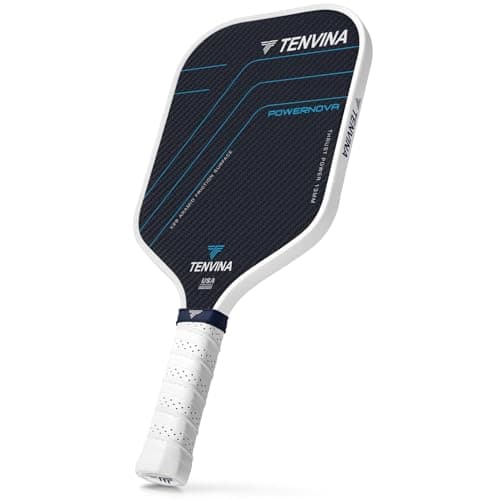 TENVINA Pickleball Paddles, Multi-Layer T700SC Textured Carbon Fiber Pickleball Paddle, 4-Types of Shapes and Thicknesses, USAPA Approved Pickle Ball Paddle, Strong Spin and Power Surface