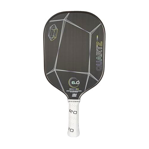 Quartz Pickleball Paddle - Affordable, Premium Construction, Raw Carbon