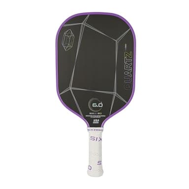 Quartz Pickleball Paddle - Affordable, Premium Construction, Raw Carbon