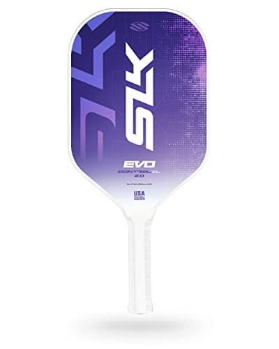 Selkirk Sport SLK Evo Pickleball Paddle | Designed in The USA | Power, Control or Hybrid | Fiberglass & Carbon Fiber with SpinFlex Surface