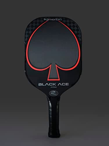 PROKENNEX Black Ace Pro - Pickleball Paddle with Toray 700 Carbon Fiber Face - Comfort Pro Grip - USAPA Approved