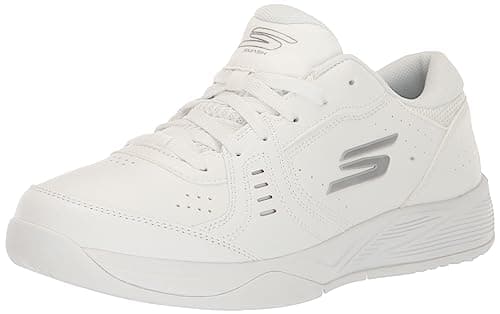 Skechers Women's Viper Court Smash Athletic Indoor Outdoor Pickleball Shoe | Relaxed Fit Sneaker