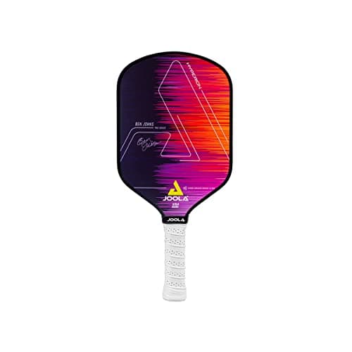 JOOLA Ben Johns Hyperion Pickleball Paddle - Carbon Surface & Sure-Grip Elongated Handle - Increased Power and Spin - Carbon Fiber Pickleball Paddle - Honeycomb Polypropylene Core - USAPA Approved
