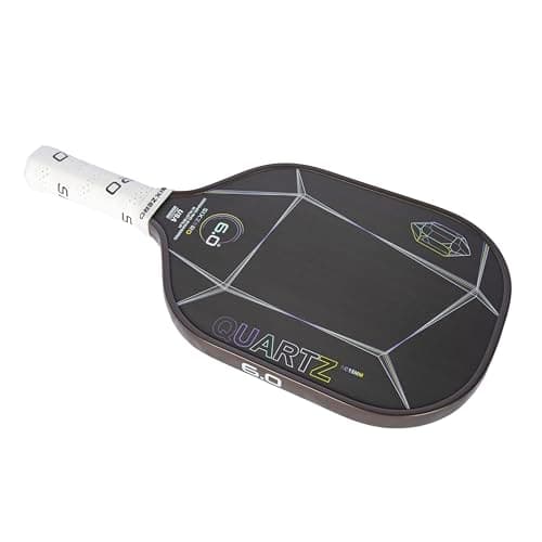 Quartz Pickleball Paddle - Affordable, Premium Construction, Raw Carbon