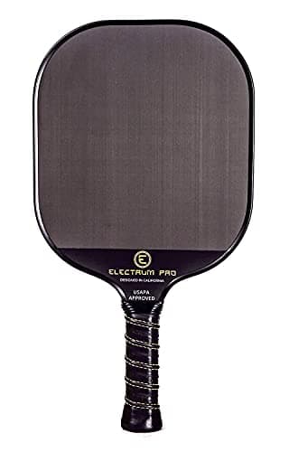 Paddle USAPA Approved | Carbon Fiber Surface | Polypropylene Honeycomb Core | Best Paddle for Spin and Power | Lightweight