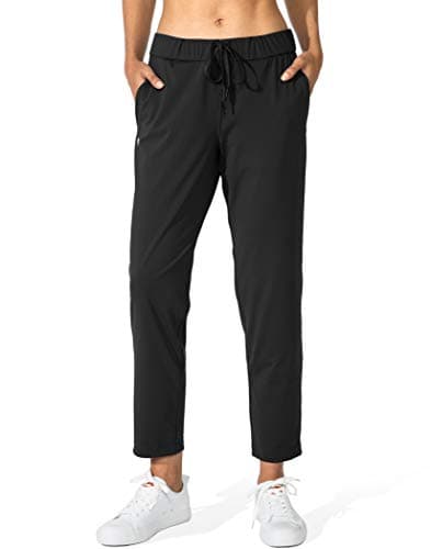 G Gradual Women's Pants with Deep Pockets 7/8 Stretch Ankle Sweatpants for Golf, Athletic, Lounge, Travel, Work