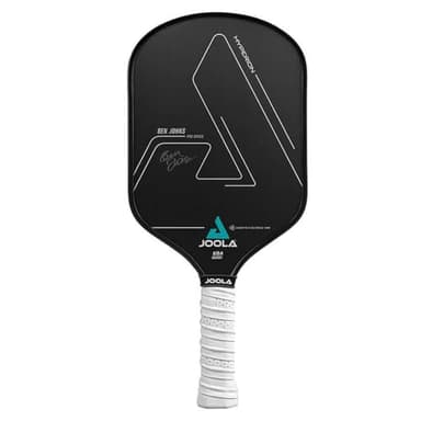 JOOLA Ben Johns Hyperion Pickleball Paddle - Carbon Surface & Sure-Grip Elongated Handle - Increased Power and Spin - Carbon Fiber Pickleball Paddle - Honeycomb Polypropylene Core - USAPA Approved