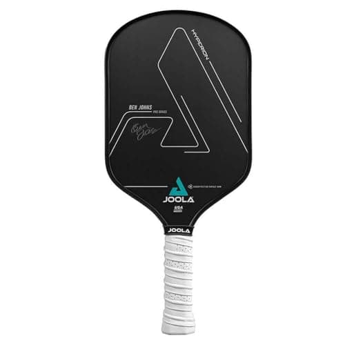 JOOLA Ben Johns Hyperion Pickleball Paddle - Carbon Surface & Sure-Grip Elongated Handle - Increased Power and Spin - Carbon Fiber Pickleball Paddle - Honeycomb Polypropylene Core - USAPA Approved