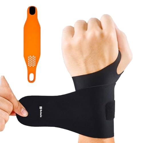 Wrist Brace,Wrist Support for Carpal Tunnel Pain Relief,Ulnar Wrist Brace Ultra-Thin Elastic for Tear,Wrist wraps Repetitive Wrist Use Injury,Fits Both Wrists