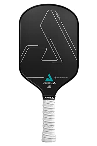 Joola Vision Pickleball Paddle with Textured Carbon Grip Surface Technology for Maximum Spin and Control with Added Power - Polypropylene Honeycomb Core Pickleball Racket