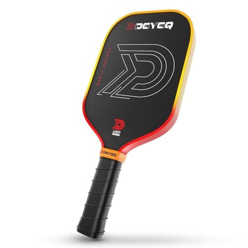 Pickleball Paddles - Professional Carbon Fiber Paddle with Honeycomb Core Pickleball Rackets - Lightweight Precision & Enhanced Shock Absorption for High Spin & Powerful Shots