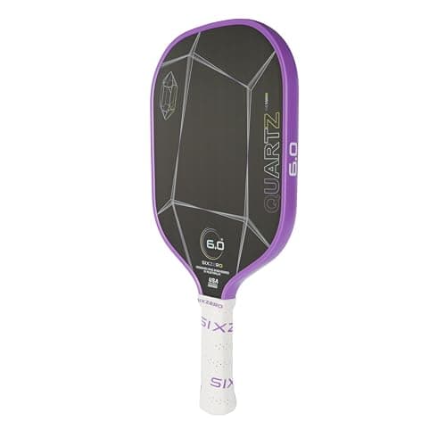 Quartz Pickleball Paddle - Affordable, Premium Construction, Raw Carbon