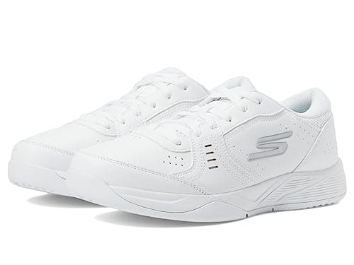 Skechers Women's Viper Court Smash Athletic Indoor Outdoor Pickleball Shoe | Relaxed Fit Sneaker