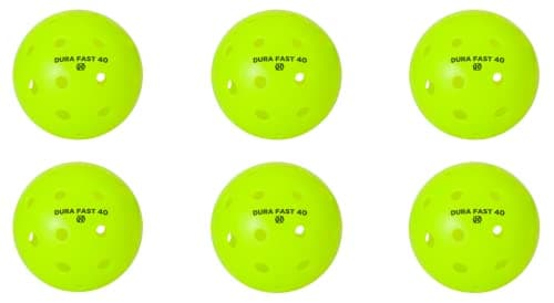 Dura Fast 40 Pickleballs | Outdoor Pickleball Balls | USAPA Approved and Sanctioned for Tournament Play