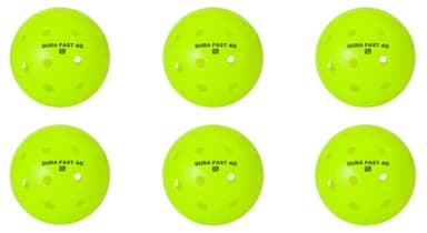 Dura Fast 40 Pickleballs | Outdoor Pickleball Balls | USAPA Approved and Sanctioned for Tournament Play