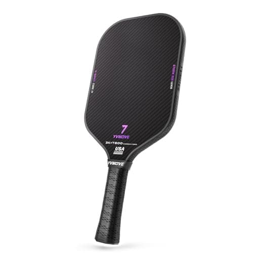 T800 Carbon Fiber Pickleball Paddles with 16mm V-Sonic IV Dynamic Core, Premium Pickle Ball Racket with Enhanced Control & Ultimate Spin, USAPA Approved