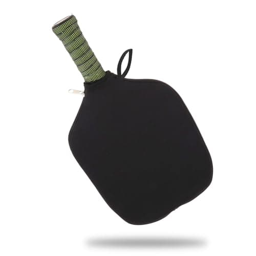 Pickleball Paddle Cover - 8.8 x 11.7 inches Racket Sleeve Bag with Handle Strap, Universal Case Size Fits Most USAPA Standard and Elongated Pickball Paddles