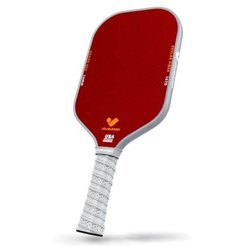 Pickleball Paddles, Carbon Fiber Pickleball Paddle with a 16mm Shark Power Polymer Core, The Pickleball Rackets Designed for Ultimate Spin & Consistency