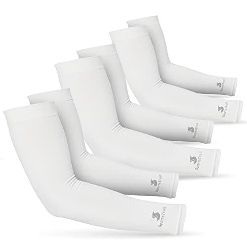 SportsTrail Cooling Arm Sleeves for Men & Women – Breathable, UV Sun Protection, Sports Arm Sleeves for Women, Men & Youth
