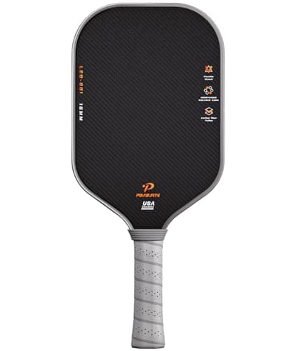 Leo Series Carbon Fiber Pickleball Paddle – 16mm Roar-Powered Core for Dominance & Precision, USAPA Approved Thermoformed Pickleball Paddles, T700&3K Raw Carbon Fiber Pickleball Racket.