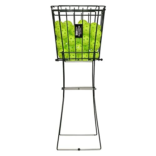 Picklehopper 60 - Pickleball Basket | Holds and Picks Up 60 Balls | EZ Glide Bar Provides Effortless Ball Pick-Up | No Tool Assembly | Picks Up All Types of Pickleballs