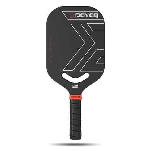 Pickleball Paddles, Carbon Fiber Pickleball Paddle with a 13mm Polypropylene Honeycomb Core, Increased Power for Ultimate Spin & Consistency