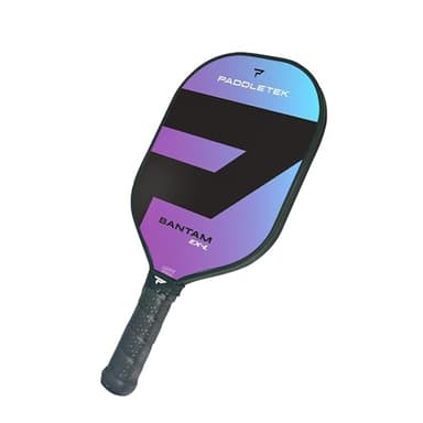 Paddletek Bantam EX-L Pickleball Paddle | Professional Pickleball Paddles with Honeycomb Core, Polycarbonate Surface, Bantom PolyCore & High Tack Performance Grip | USAPA Approved