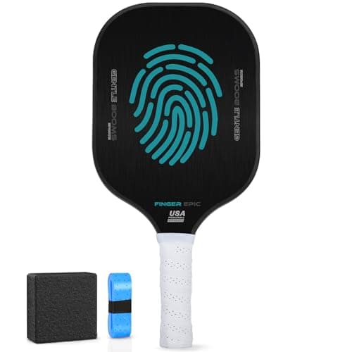 GBS Pickleball Paddles, All Aviation Aluminum Technology with Graphite Pickleball Paddle Surface and Cushion Comfort Grip, Ideal for Novice and Pro Players - USA Pickleball Approved