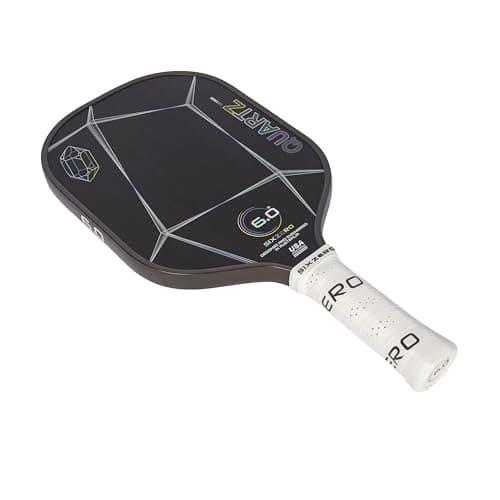 Quartz Pickleball Paddle - Affordable, Premium Construction, Raw Carbon