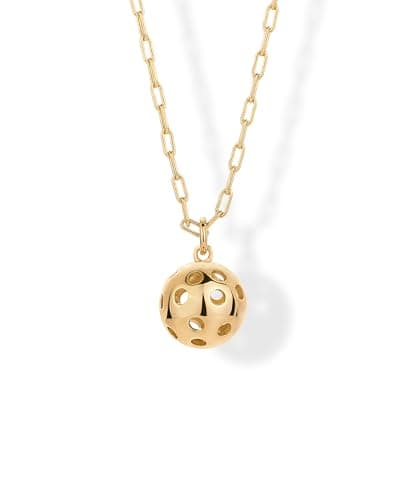 PAVOI 14K Gold Plated Dainty Cubic Zirconia Pendant Necklace for Women | Dot, Elephant, Butterfly, Pineapple, Lock, Knot, Palm Tree, Bow, Smiley Pendant | Layering Chain Necklaces