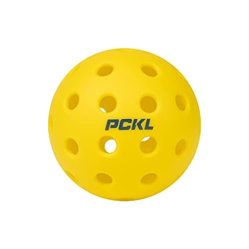 PCKL Optic Speed Pickleball Balls | Choose Indoor or Outdoor Pickleballs | USAPA Tournament Aproved | 4 Pack Crack-Resistant
