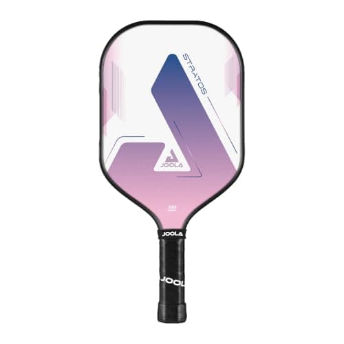 JOOLA Stratos or Essentials Pickleball Paddle – Reinforced Fiberglass Surface, Honeycomb Polypropylene Core, USAPA Approved, Durable & Beginner-Friendly Pickleball Racket with Comfortable Grip