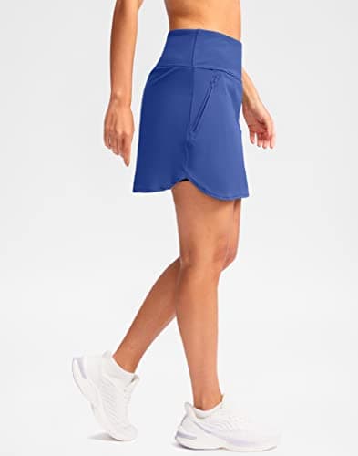 G Gradual Golf Skirts for Women Zipper Pockets High Waisted Skorts for Woman Tennis Athletic Workout Casual Summer