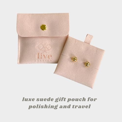Pickleball Earrings Jewelry for Women Gold 18KT Best Gift Present for Her Hypoallergenic Feminine Accessories