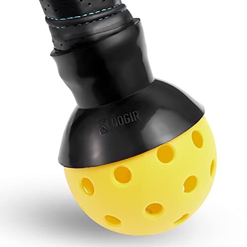 QOGIR Pickleball Ball Retriever: Easy Pick Up Without Bending Over, Fits Any Paddle
