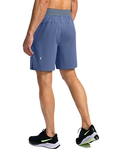 Men's Running Shorts with Zipper Pockets 7"/ 5" / 9" Lightweight Quick Dry Basketball Gym Workout Athletic Shorts for Men