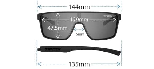 Tifosi Sanctum Sunglasses, Ideal For Cycling, Golf, Hiking, Running, Tennis & Pickleball, Lifestyle