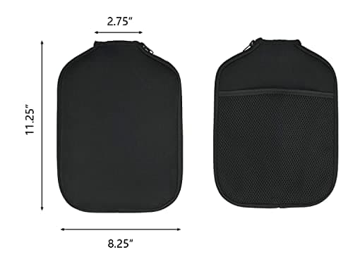 Pack of 2 Neoprene Pickleball Paddle Cover Pickleball Racket Sleeve