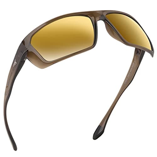 KastKing Huzzah Polarized Sport Sunglasses for Men and Women, Ideal for Driving Fishing Cycling and Running,UV Protection